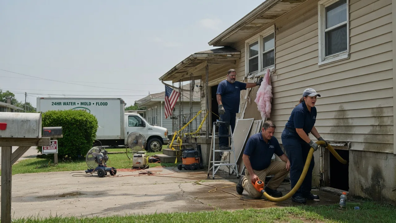 Water Damage Repair in Fort Hill, PA near me